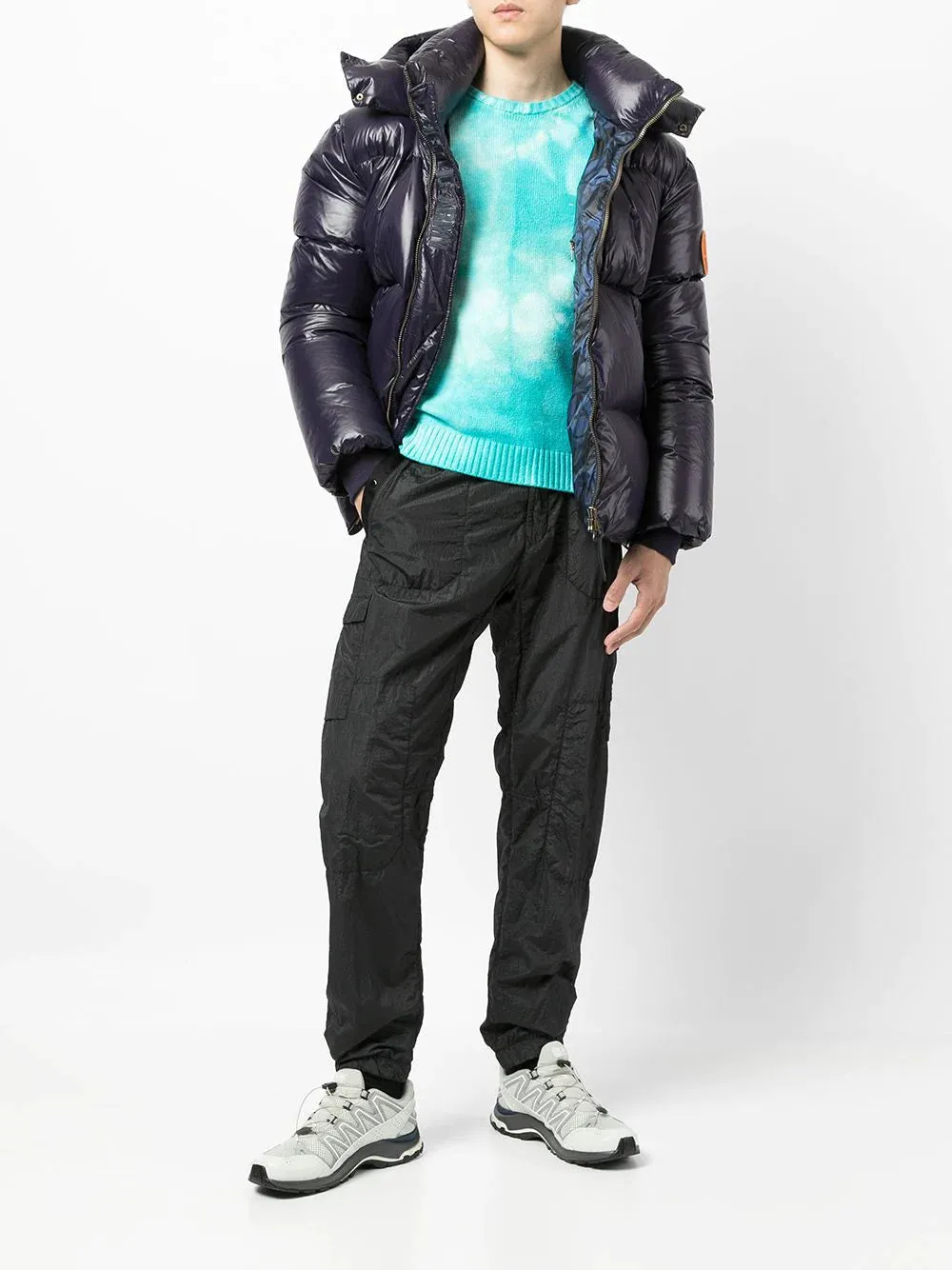 ARCTIC ARMY Classic Puffer Jacket Navy