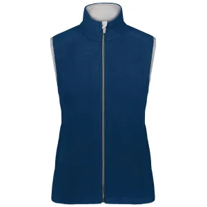 Augusta Sportswear Women's Navy Chill Fleece Vest 2.0