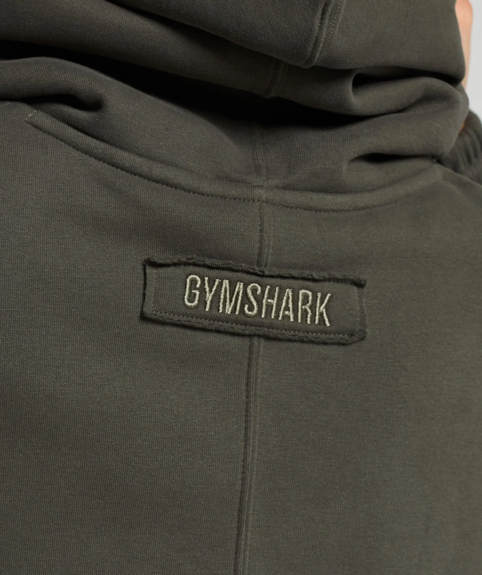 Gymshark Fleece Oversized Hoodie - Strength Green