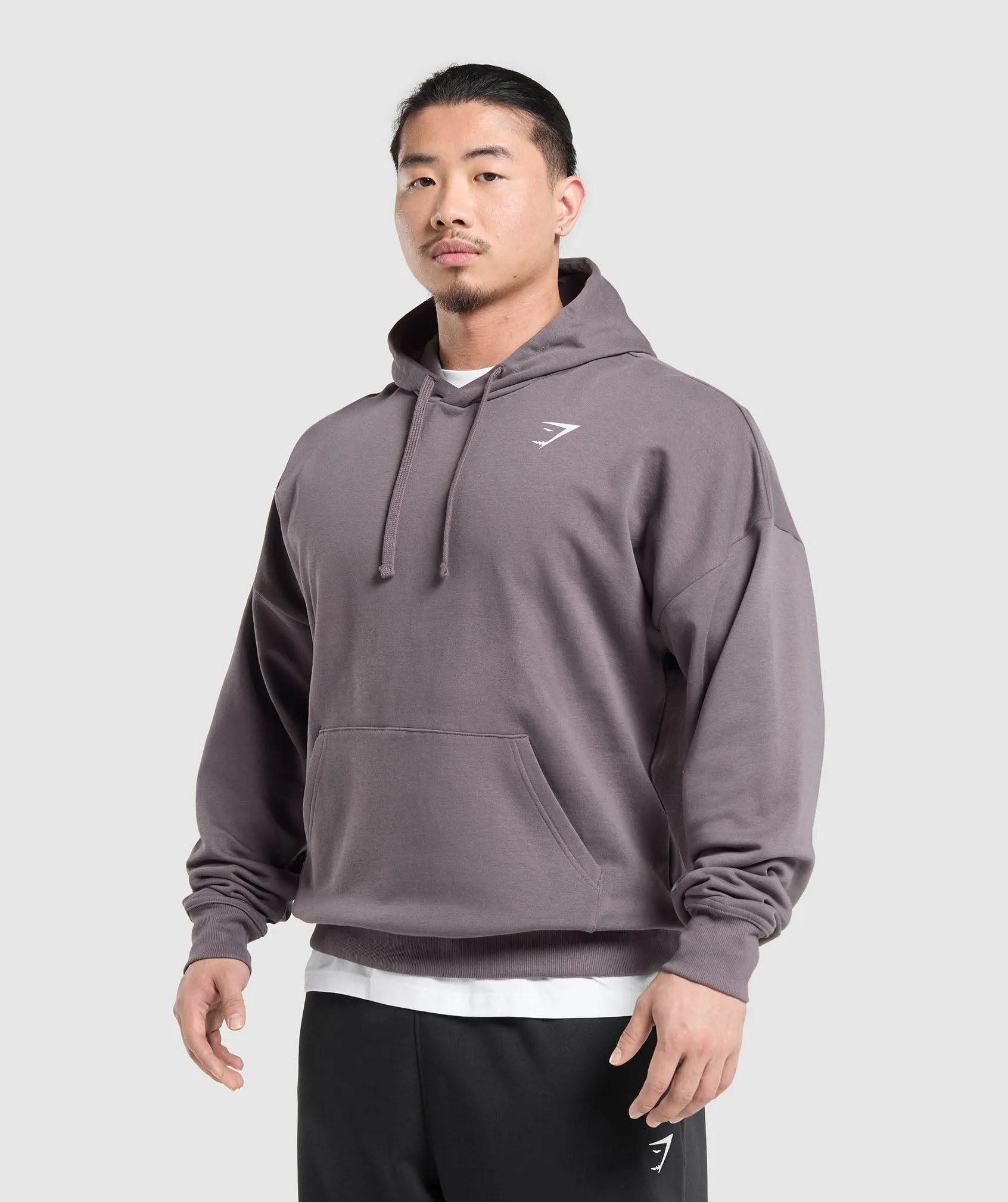 Gymshark Heavy Duty Apparel Hoodie - Brushed Purple