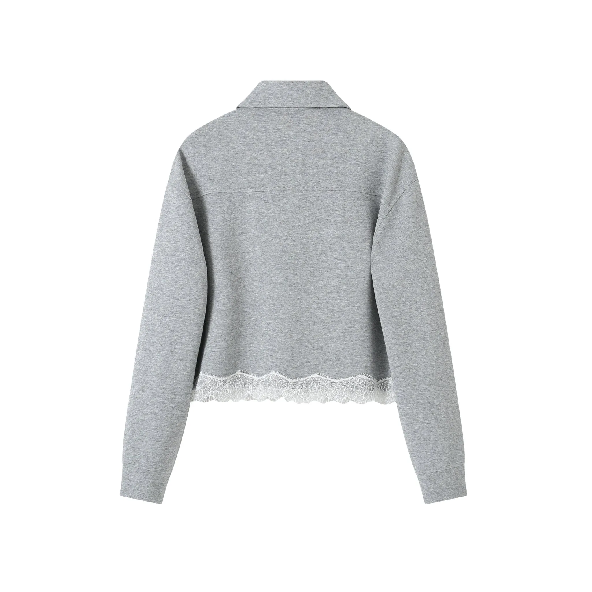 Lace Hoodie Jacket