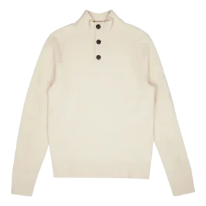 Lycra Blend Button Quarter Zip Ace