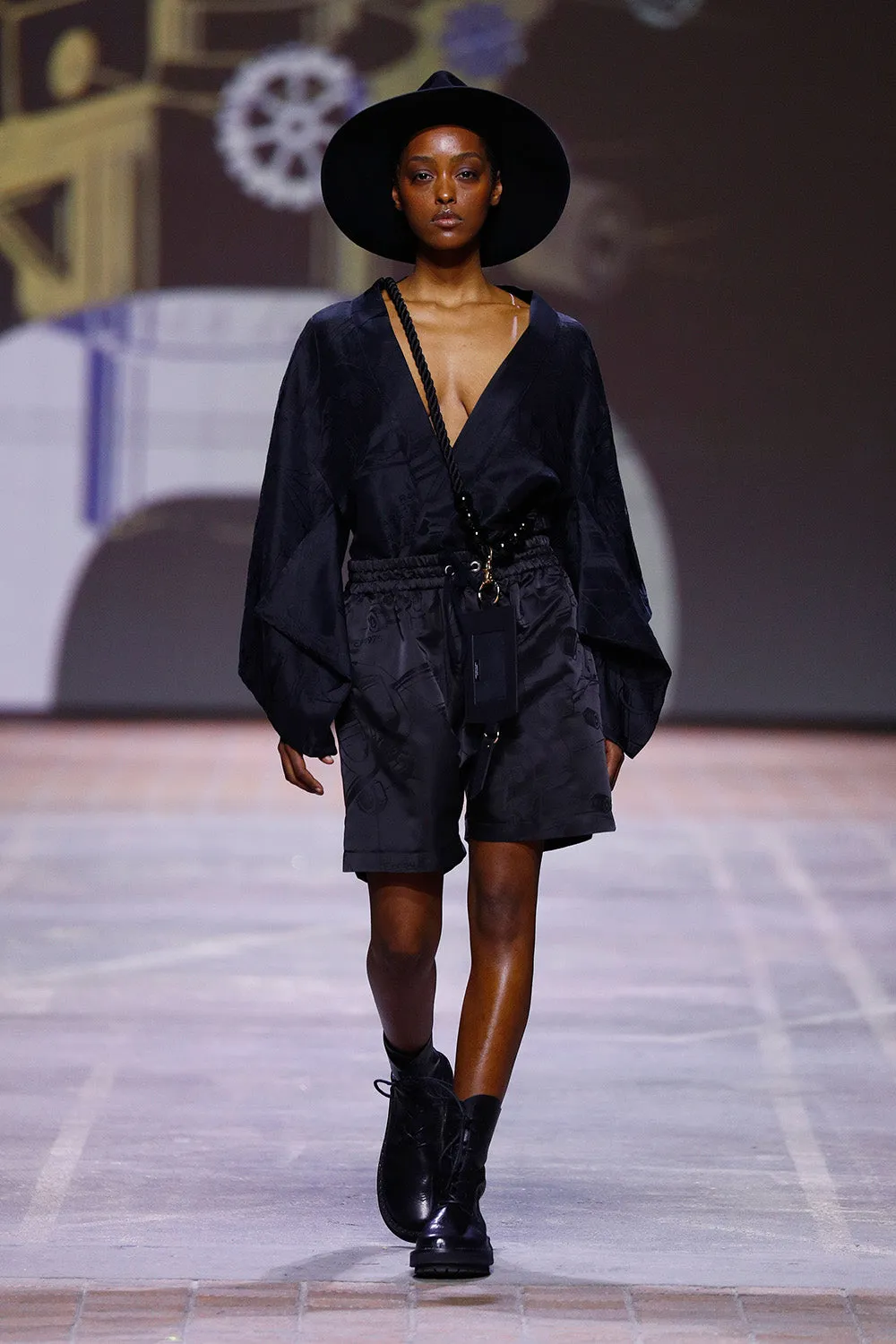 MACHINE SHORT - Kimono