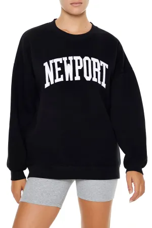 Newport Embroidered Fleece Sweatshirt