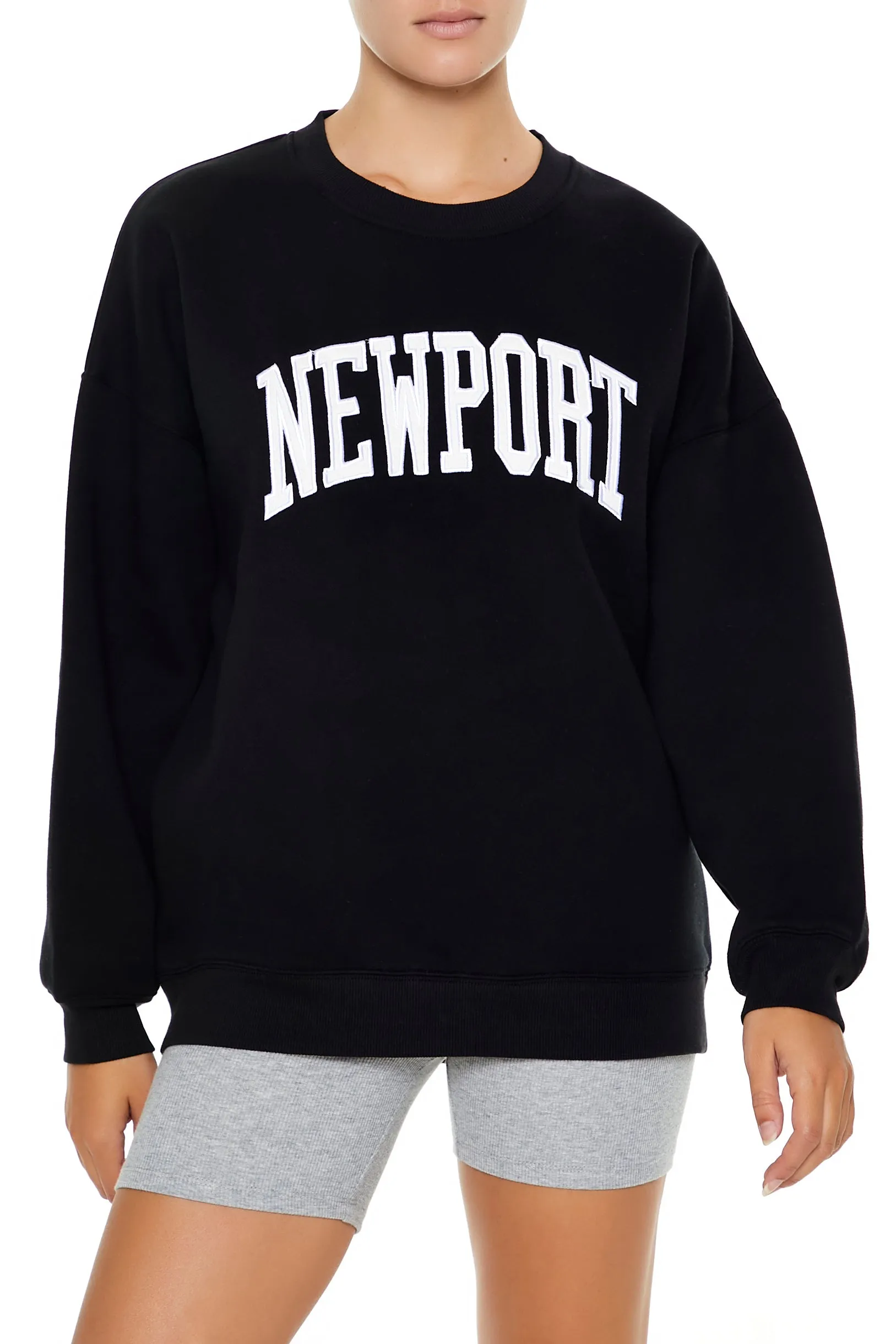 Newport Embroidered Fleece Sweatshirt