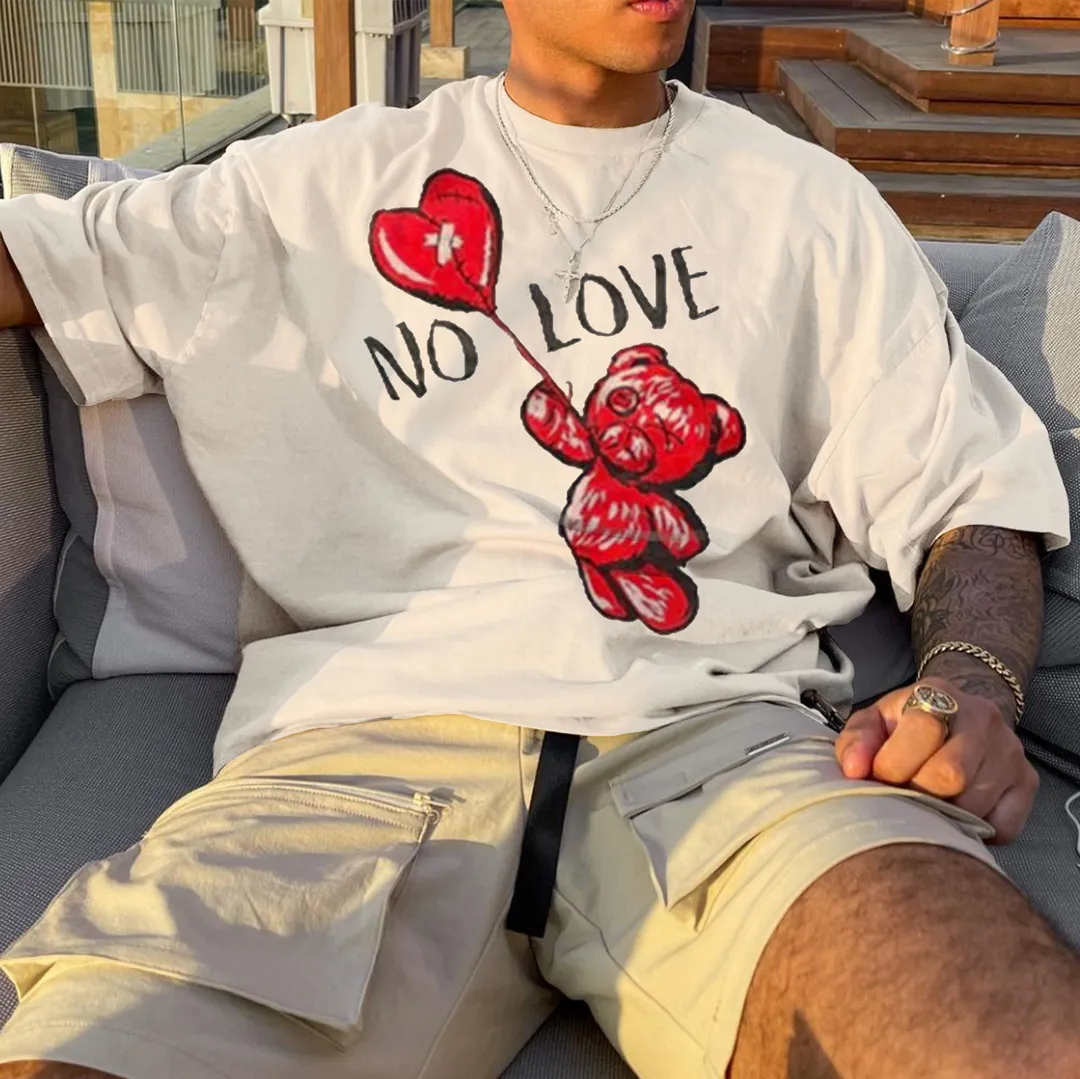 Red Bear Oversized T-Shirt